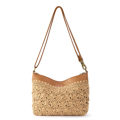 The Sak Lumi Crossbody - Straw - Natural Primrose