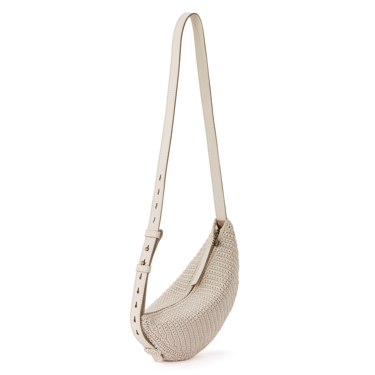 The Sak Tess Sling - Hand Crochet - Ecru