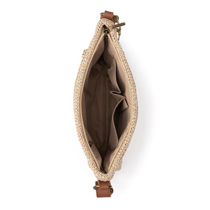 The Sak Melrose Crossbody - Hand Crochet - Bamboo Static