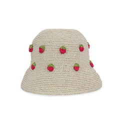 Hand Crochet - Natural Strawberries
