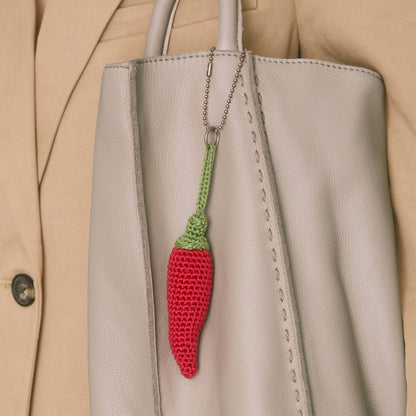 The Sak Yarnicharmz Dangle - Hand Crochet - Chili Peppers