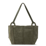 The Sak Los Feliz Satchel - Leather - Moss Suede