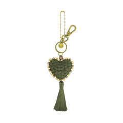 Hand Crochet - Moss Tonal Heart