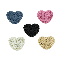 Hand Crochet - Love Hearts