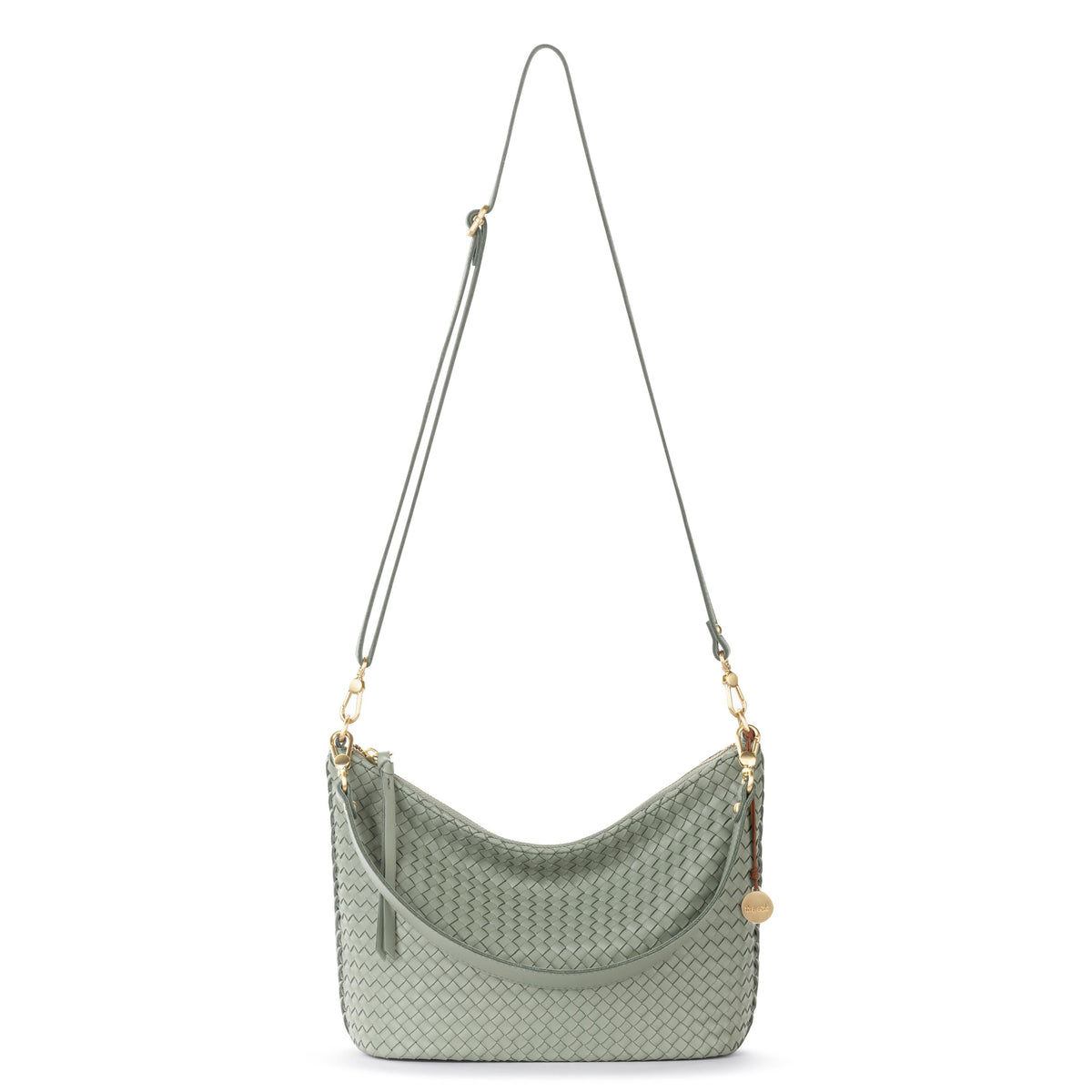 The Sak Juniper Small Hobo - Leather - Meadow Woven
