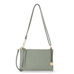 The Sak Vita Convertible Wristlet - Leather - Meadow Woven
