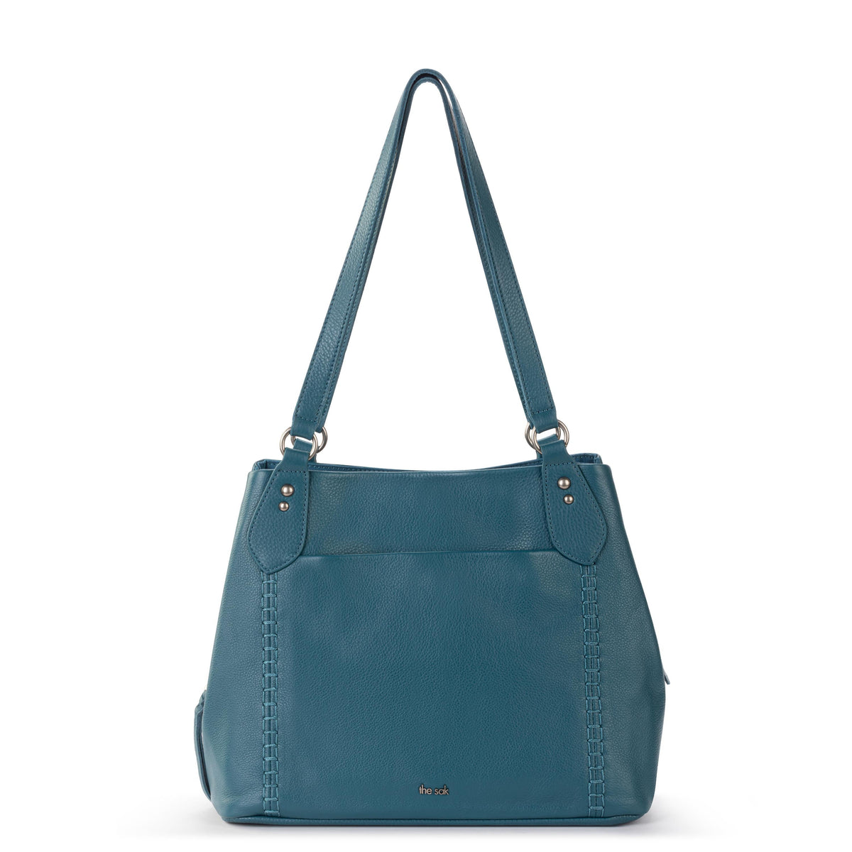 The Sak Melrose Satchel - Leather - Deep Teal