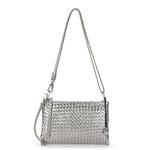 The Sak Vita Convertible Wristlet - Leather - Pyrite Woven