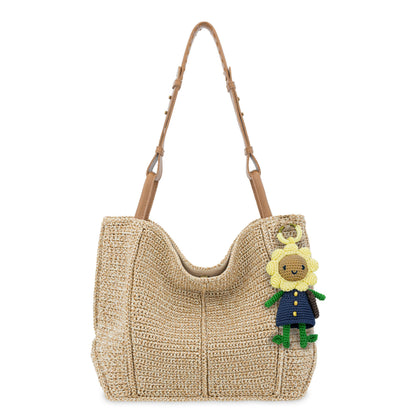 The Sak Sunbudz Sunflower Dangle - Hand Crochet - Bloomee