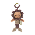 The Sak Sunbudz Sunflower Dangle - Hand Crochet - Aurora